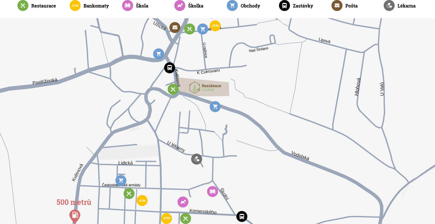 mapa lokality